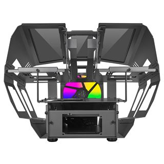 Azza Overdrive mit Sichtfenster Midi Tower ohne Netzteil schwarz