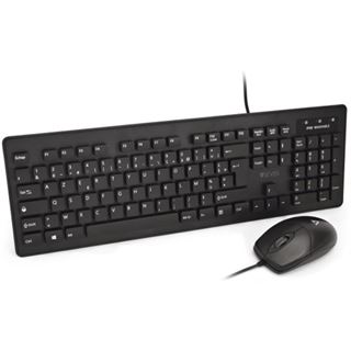 V7 Washable Keyboard USB IP68 Zertifiziert FR layout
