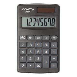Genie Taschenrechner 215 P 8-stellig