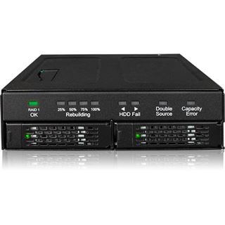 ICY Dock ToughArmor 2x 2.5"SATA HDD/SSD RAID 1 in 1x 5.25"