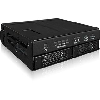ICY Dock ToughArmor 2x 2.5"SATA HDD/SSD RAID 1 in 1x 5.25"