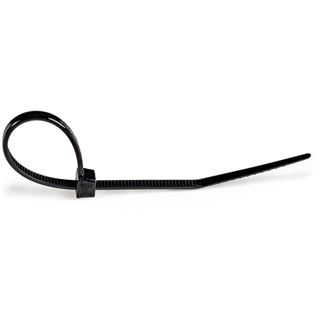 Startech 100 Pack 6 Kabelbinder, schwarz