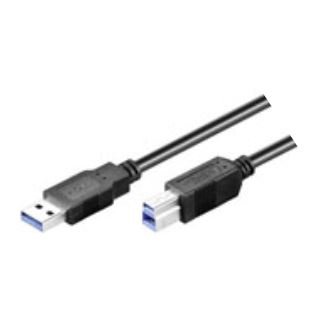 (€2,63*/1m) 3.00m Mcab USB Anschlusskabel USB A Stecker auf USB