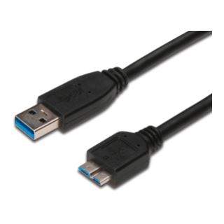 (€7,90*/1m) 1.00m Mcab USB Anschlusskabel USB A Stecker auf USB
