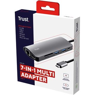 Trust Dalyx 7-in-1 USB-C Multiport Adapter