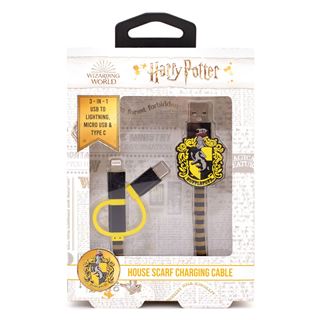 thumbsUp! Hogwarts Hufflepuff 3in1 Lightning/Micro/USB-C