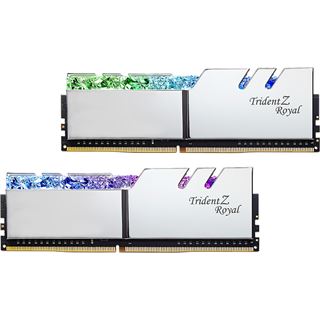 32GB G.Skill Trident Z Royal silber DDR4-4400 DIMM CL17 Dual Kit