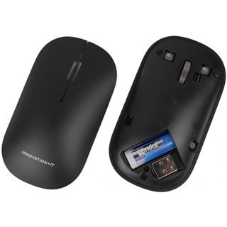 Innovation Notebook Maus - Dual Mode USB / Bluetooth, schwarz