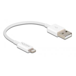 0.15m Delock USB Daten- und Ladekabel für iPhone, iPad, iPod,