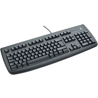 Logitech Deluxe 250 OEM PS/2 Deutsch schwarz (kabelgebunden)