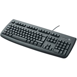 Logitech Deluxe 250 OEM PS/2 Deutsch schwarz (kabelgebunden)