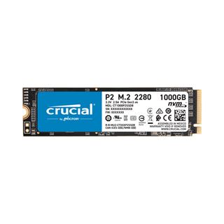 1TB Crucial P2 M.2 2280 PCIe 3.0 x 3D-NAND QLC (CT1000P2SSD8T)