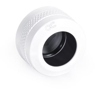 Alphacool Eiszapfen PRO 13mm HardTube Fitting G1/4 - Sixpack, weiss