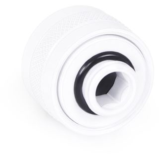 Alphacool Eiszapfen PRO 16mm HardTube Fitting G1/4 - Sixpack, weiss