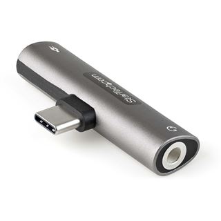 Startech USB-C Adapter 3.5mm Klinke Stecker Stereo auf USB C Buchse
