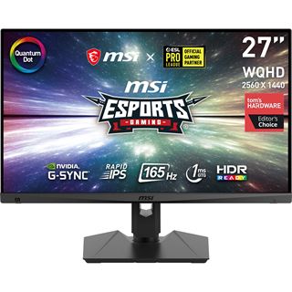 27" (68,58cm) MSI Optix MAG274QRFDE-QD schwarz 2560x1440 1x