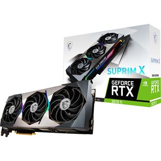 8GB MSI GeForce RTX 3070 Ti Suprim X Aktiv PCIe 4.0 x16 (Retail)