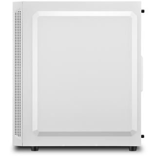 Sharkoon RGB Slider Midi Tower ohne Netzteil weiss