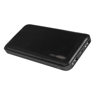 LogiLink Powerbank 10000mAh, schwarz