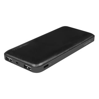 LogiLink Powerbank 10000mAh, schwarz