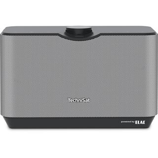 TechniSat Audiomaster MR2 60W Stereo Speaker, Kabellos, schwarz/silber