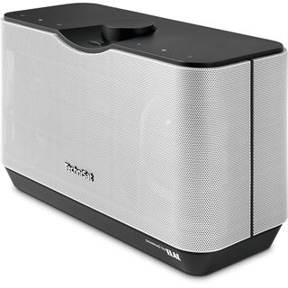 TechniSat Audiomaster MR2 60W Stereo Speaker, Kabellos, schwarz/silber