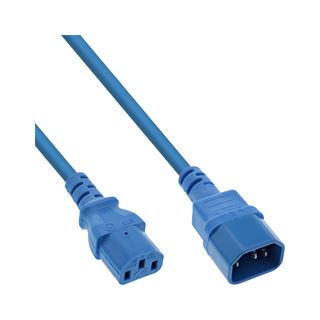 (€9,80*/1m) 0.50m InLine Kaltgeräte Verlängerungskabel