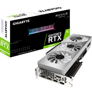 12GB Gigabyte GeForce RTX 3080 Ti Vision OC Aktiv PCIe 4.0 x16)