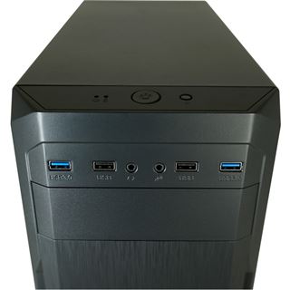 LC-Power 7039B Midi Tower ohne Netzteil schwarz