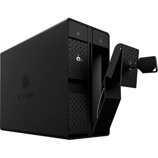 Icy Box IB-RD3802-C31 USB Type-C RAID Gehaeuse fuer 2 x 3.5 SATA