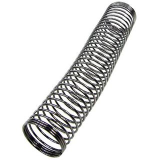 Knickschutzfeder Aquatuning einzeln 16mm (100mm Lang) - schwarz/nickel