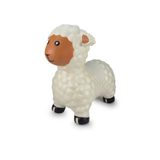 Jamara H&uuml;pftier Schaf weiss mit Pumpe 1+