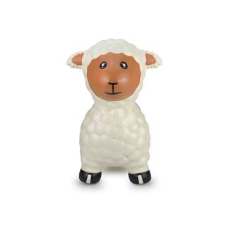 Jamara H&uuml;pftier Schaf weiss mit Pumpe 1+