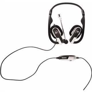 Logitech Headset Premium Notebook USB Schwarz