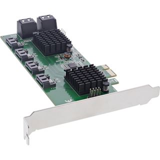 InLine Schnittstellenkarte, 8x SATA 6Gb/s Controller, PCIe 2.0