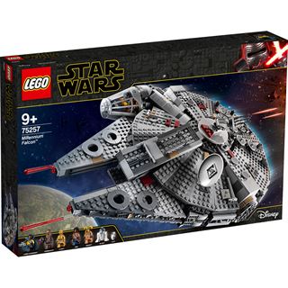 LEGO Star Wars 75257 Millenium Falcon, Raumschiff Set mit Minifiguren