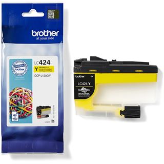 Brother Tintenpatrone LC-424Y gelb