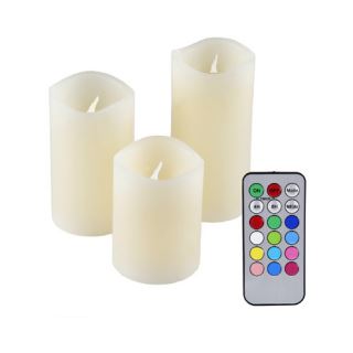 Olympia IOIO LED-Wachskerzen Set LED 48 3er Set