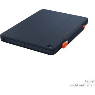 Logitech Rugged Combo 3 Touch DE-Layout blau (Kabelgebunden)