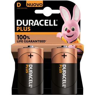 Duracell Batterie Plus New -D (MN1300/LR20) Mono 2St.