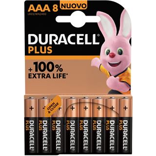 Duracell Batterie Plus New -AAA (MN2400/LR03) Micro 8St.