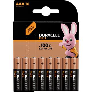 Duracell Batterie Plus New -AAA (MN2400/LR03) Micro 16St.