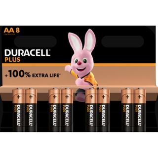 Duracell Batterie Plus New - AA (MN1500/LR06) Mignon 8St.