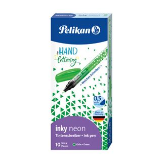 Pelikan Tintenschreiber Inky 273 Neon, gruen