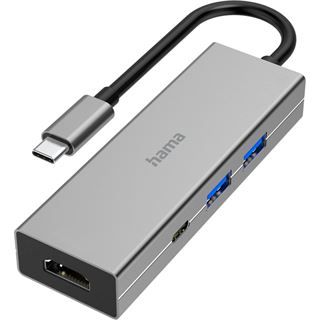 HAMA USB-C-Multiport-Adapter 4 Port USB-A USB-C HDMI