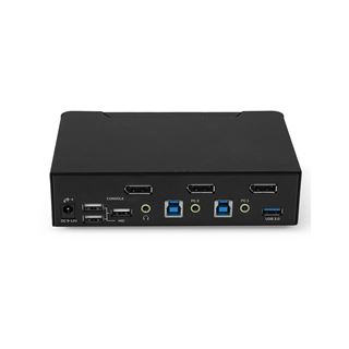 Lindy 2 Port DisplayPort 1.4 USB 3.0 KWM switch