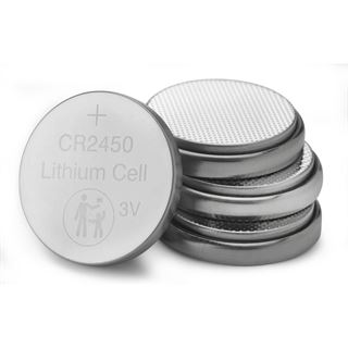 Verbatim Batterie Lithium, Knopfzelle, CR2450, 3V Retail Blister