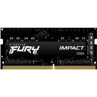 8GB Kingston FURY Impact schwarz DDR4-2666 SO-DIMM CL15 Single