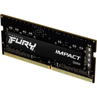 8GB Kingston FURY Impact schwarz DDR4-2666 SO-DIMM CL15 Single