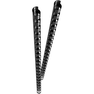 Genie Spiralbinderücken 6mm 50 Stk, schwarz